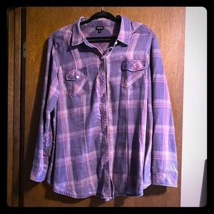 Purple flannel